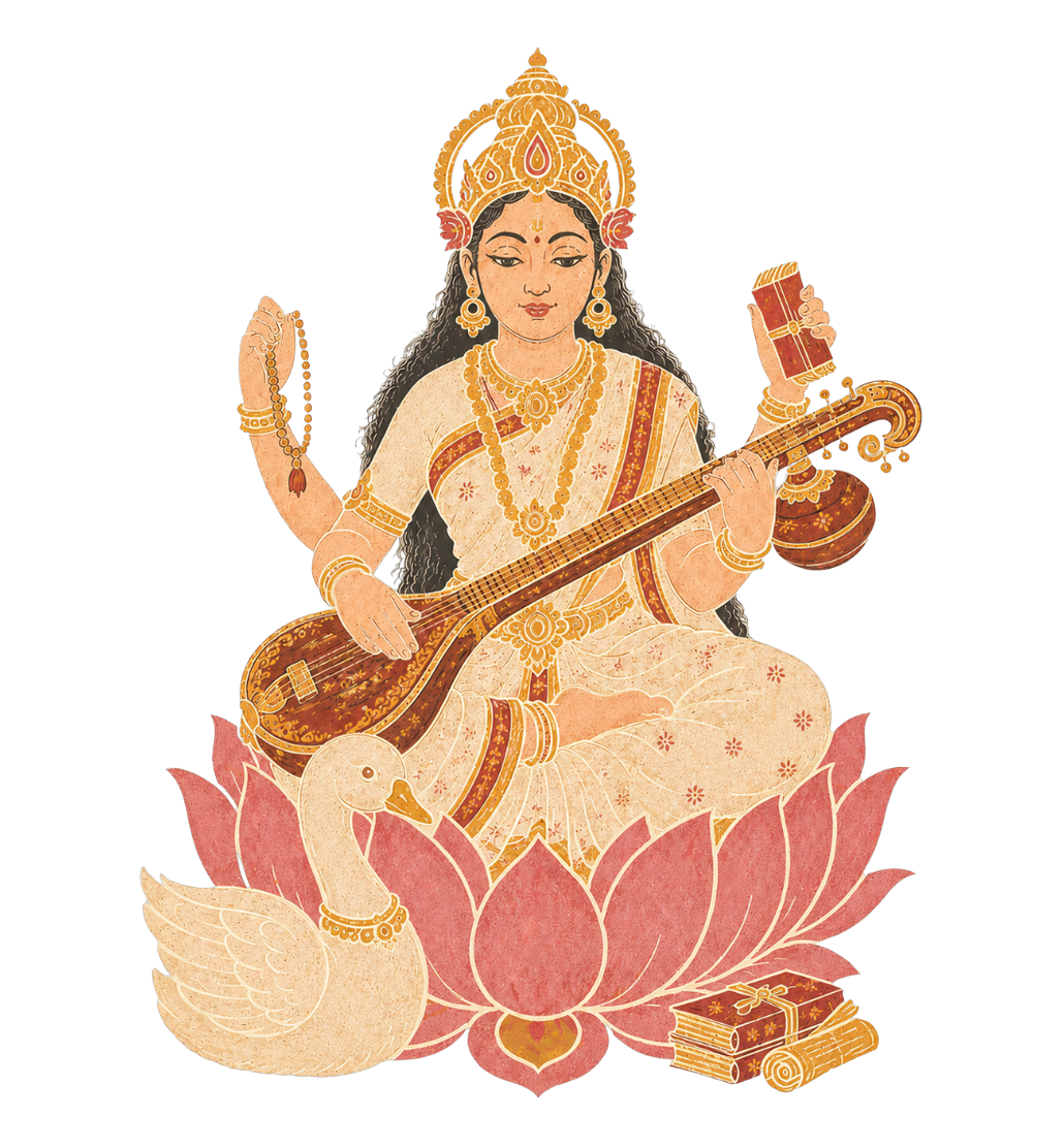 辯才天女 SARASVATĪ